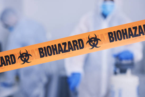 Professional Biohazard technician working in Hubbard, TX